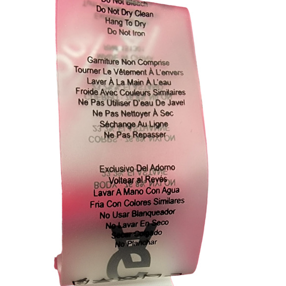 Good American Women s Shiny Double Strap Sports Bra Stretch Hot Pink Size 4 - Picture 6 of 9